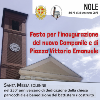 Festa per l’inaugurazione del nuovo campanile e della piazza